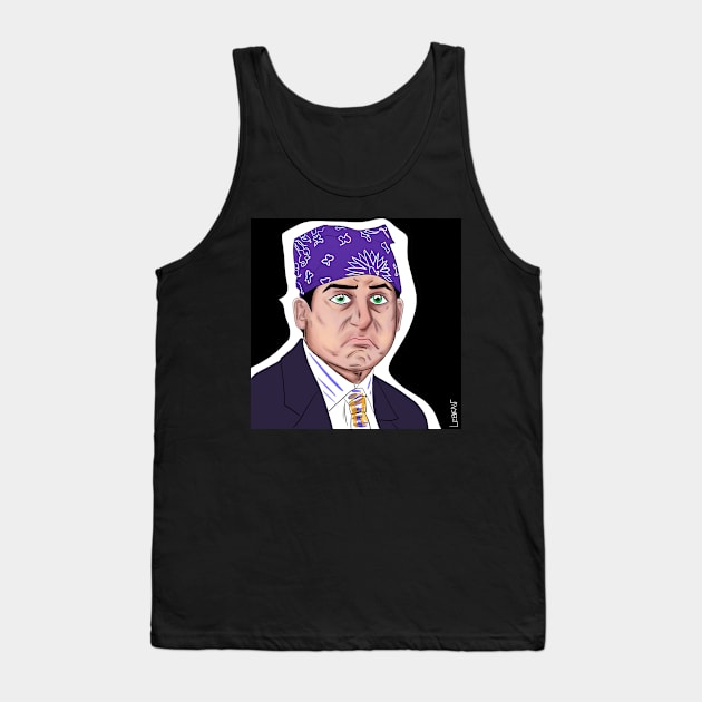 Prison Mike in the office tv show Tank Top by jorge_lebeau